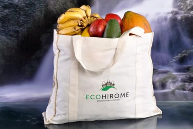 Bolso de Lona de Algodón de Compras