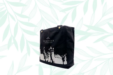 Bolsas de lona teñida